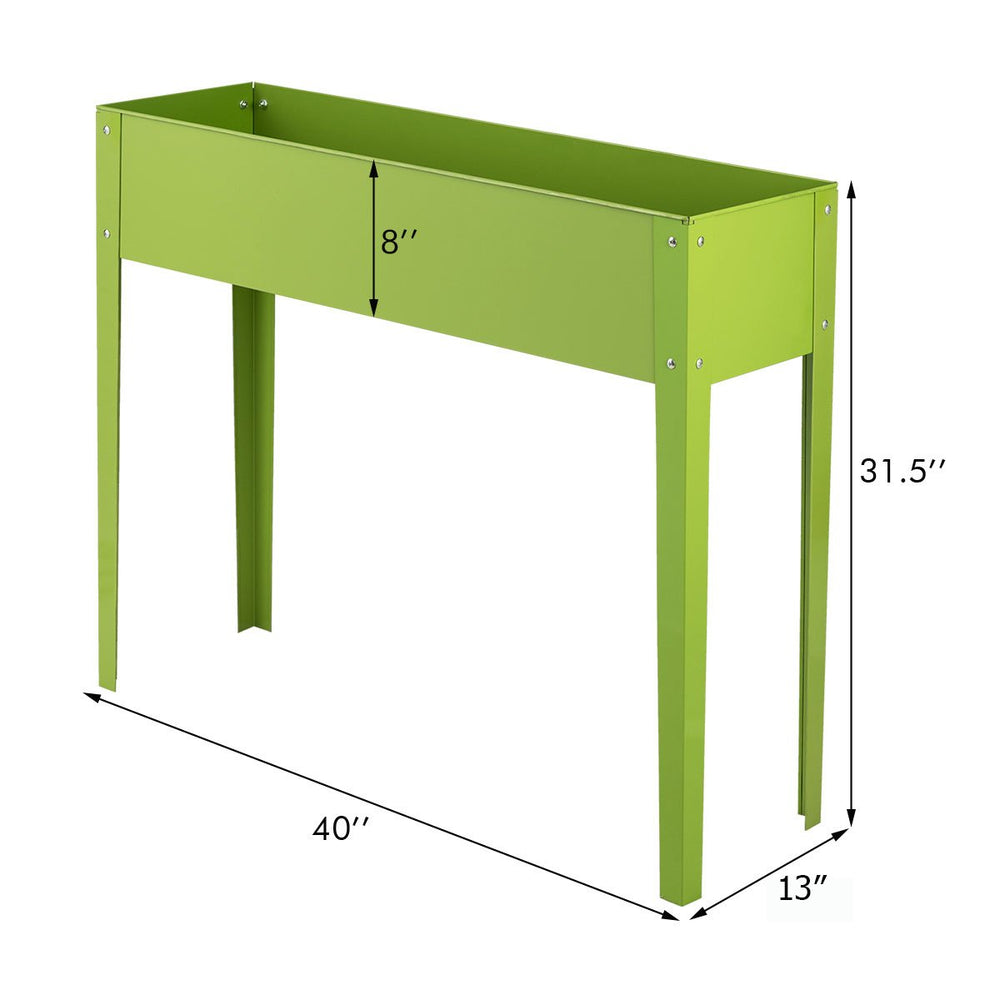 40x12 Outdoor Elevated Garden Plant Stand Raised Tall Flower Bed Image 2