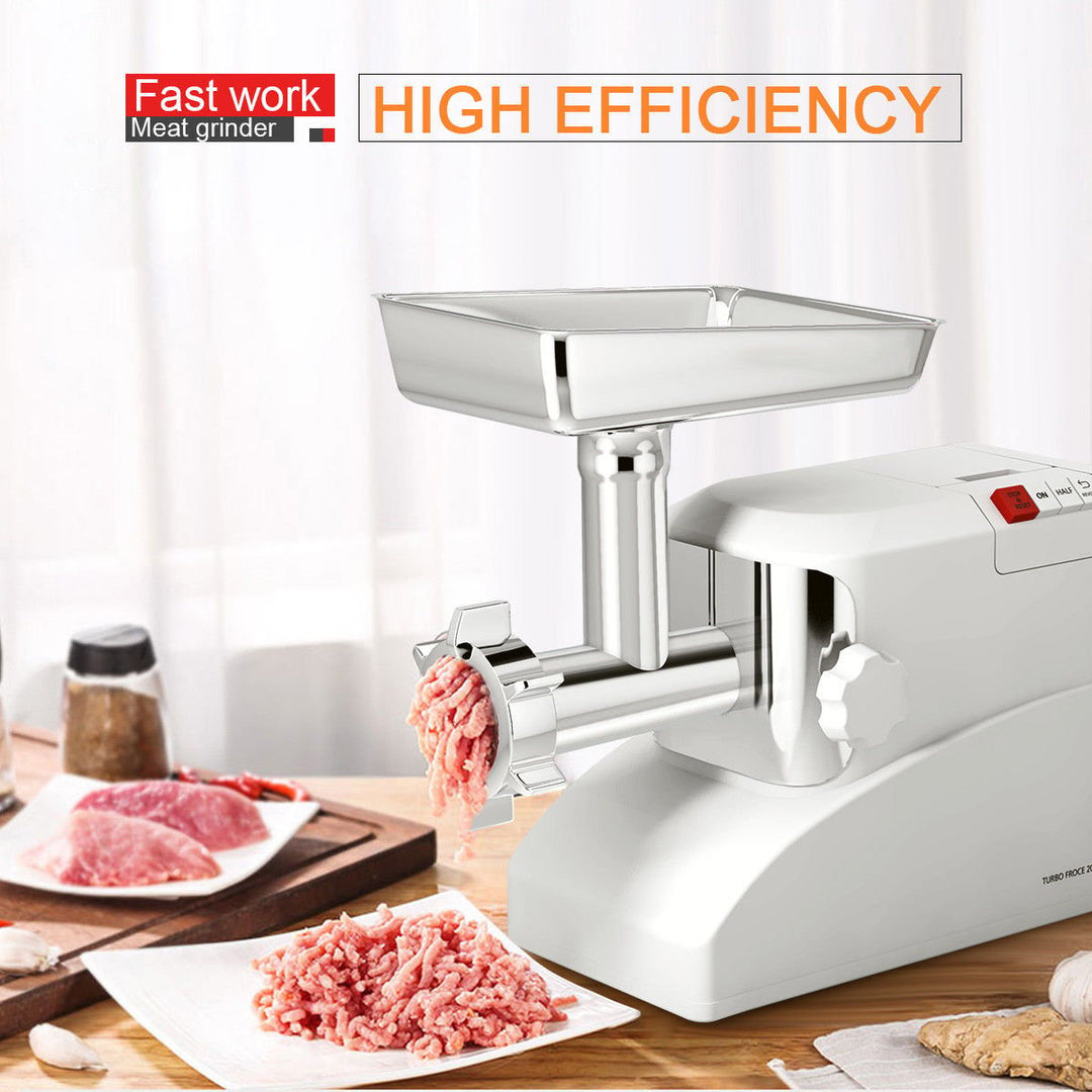 2000 Watt Meat Grinder Electric 2.6 Hp Industrial Meat Grinder 3 Speed W/3 Blade Image 3