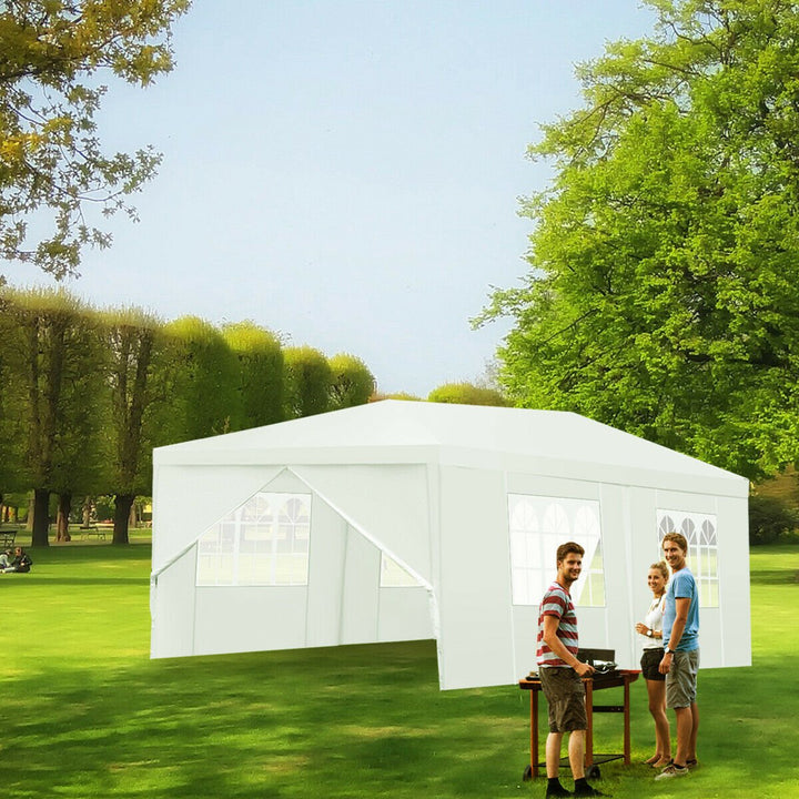 Wedding Tent Canopy Party 10x20 Heavy Duty Gazebo Cater Event W/Side Walls Image 3