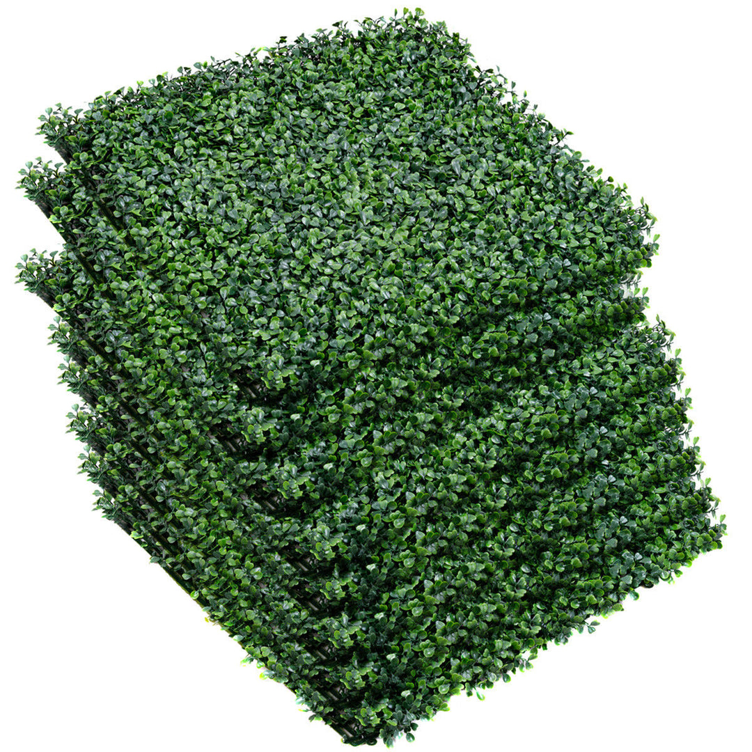 12 Artificial Hedge Plant Privacy Fence Screen Topiary Decorative Wall 20 x 20 Image 4