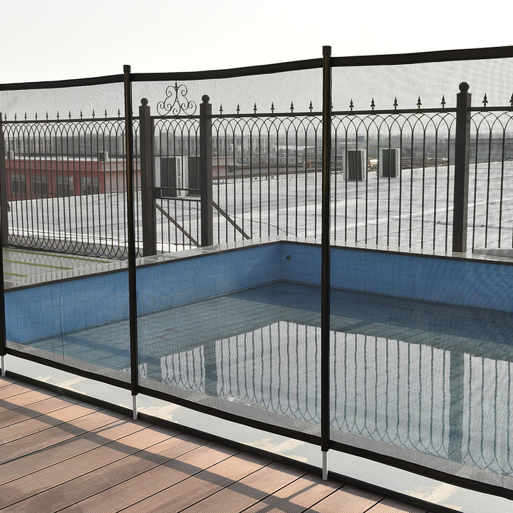 4x48 In-Ground Swimming Pool Safety Fence Section 4 Set 4x12 Image 2