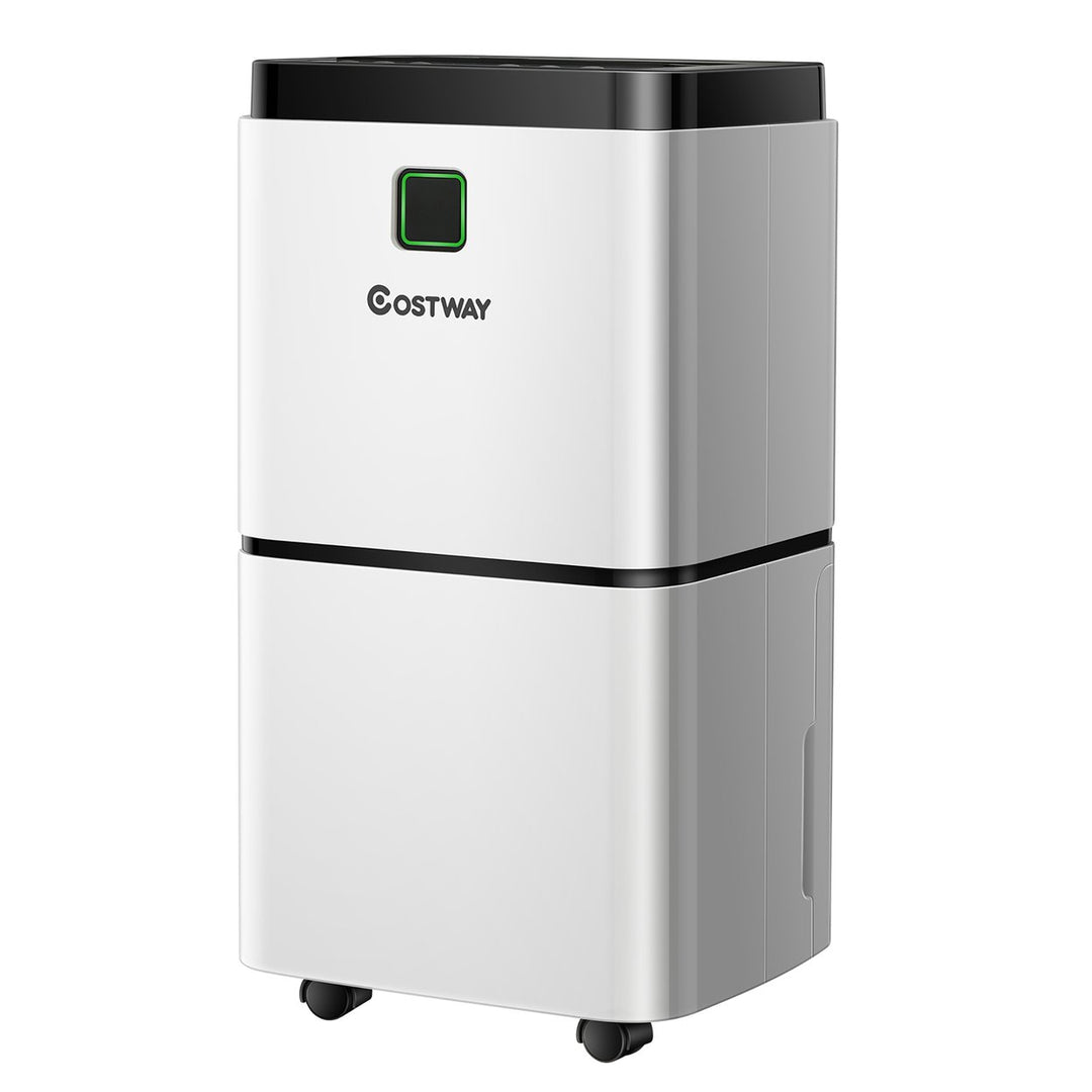 1500 Sq. Ft Portable 24 Pints Dehumidifier To Large Room with 3 Color LED Light Image 1