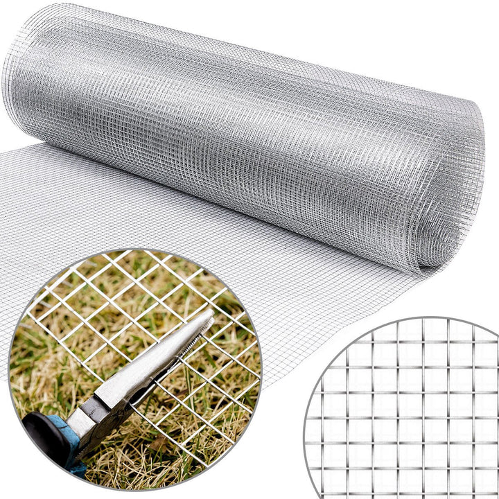 48 x 50 1/2inch Wire Fence Mesh Cage Roll Garden 19 Gauge Galvanized Wire Image 2