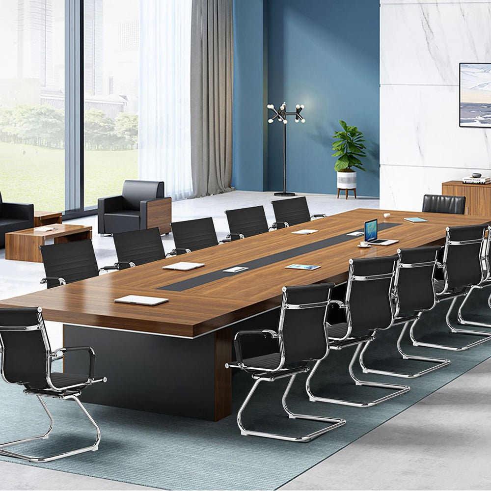 Set of 4 Office Chairs Waiting Room Chairs for Reception Conference Area Image 2