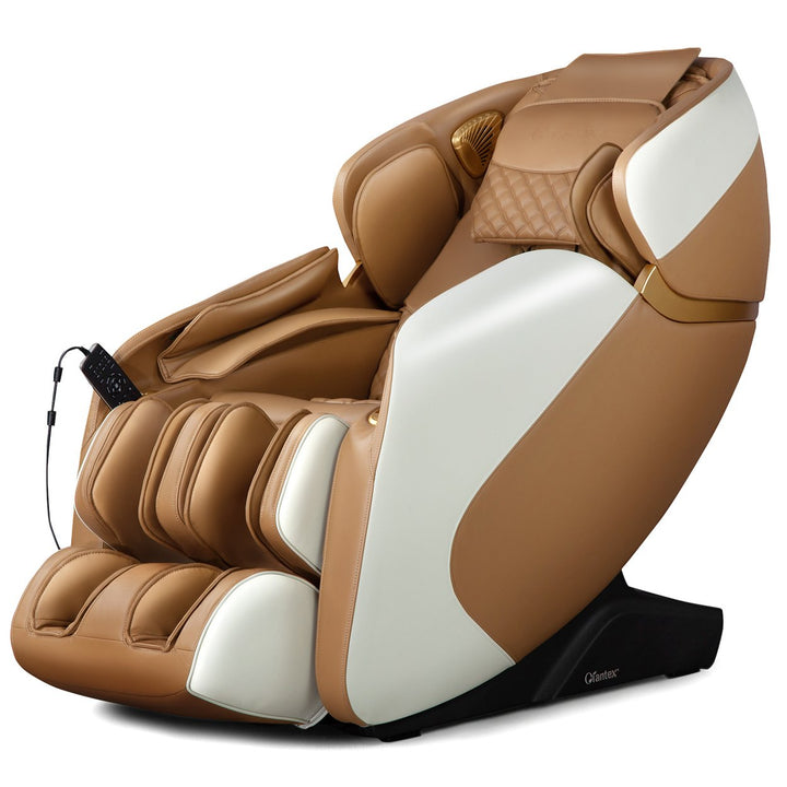 Full Body Massage Chair Zero Gravity Shiatsu Massage Recliner SL Track Intelligent Voice Control Heat Therapy Foot Image 1