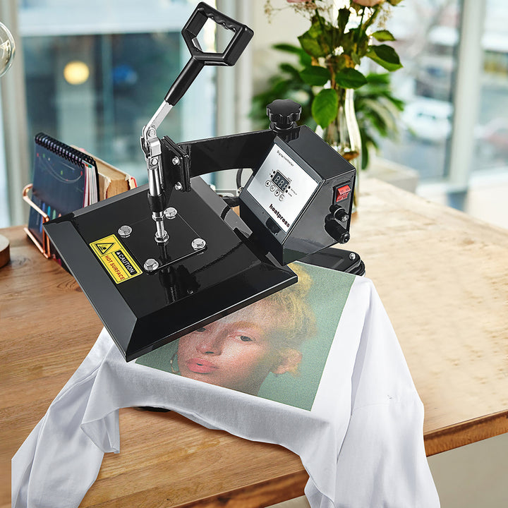 12 x 10 Heat Press Machine Swing-Away Digital Transfer Sublimation T-Shirt Image 3