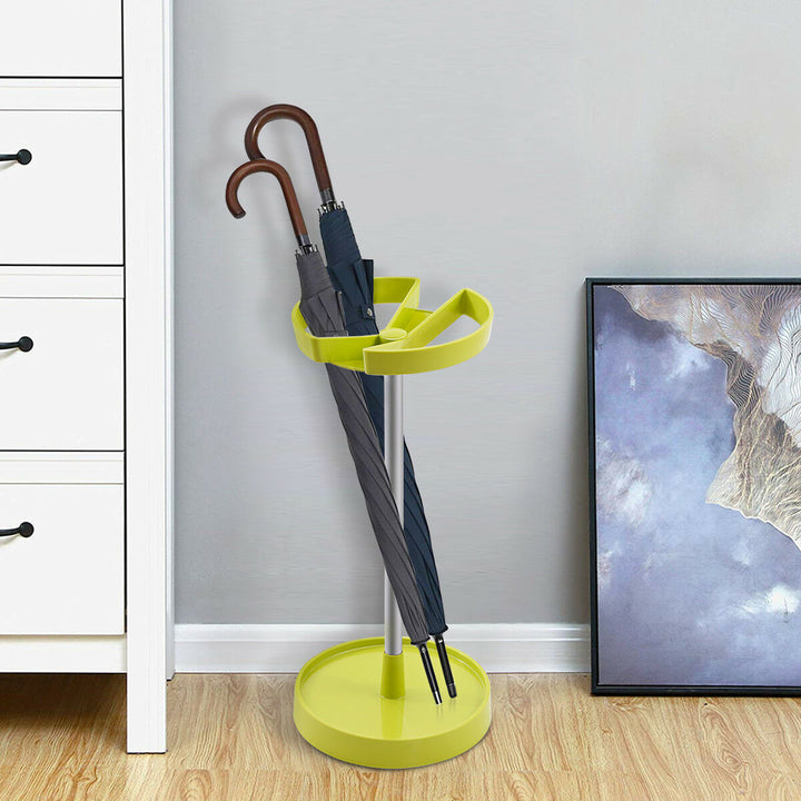 Umbrella Stand Holder Modern Round Storage Rain Rack Home Office Entryway Image 3