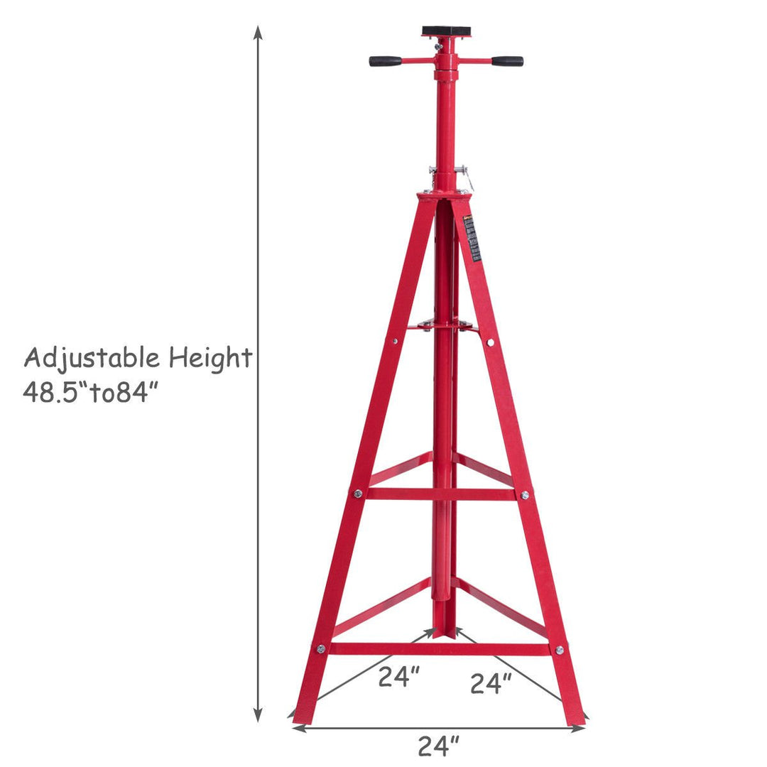 Heavy Duty 2 Ton Under Hoist Tripod Jack Adjustable Height 48.5- 84 Image 2