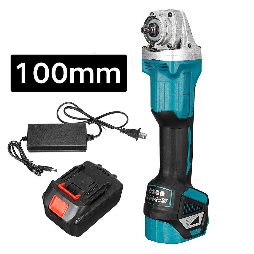 100mm Brushless Angle Grinder 6 Gear Adjustable Electric Polishing Machine W, 1 or 2 Battery Image 11