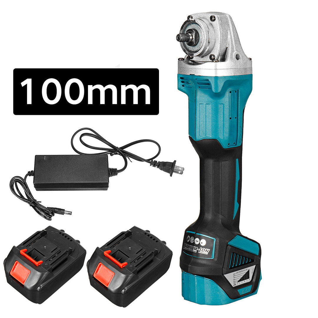 100mm Brushless Angle Grinder 6 Gear Adjustable Electric Polishing Machine W, 1 or 2 Battery Image 12