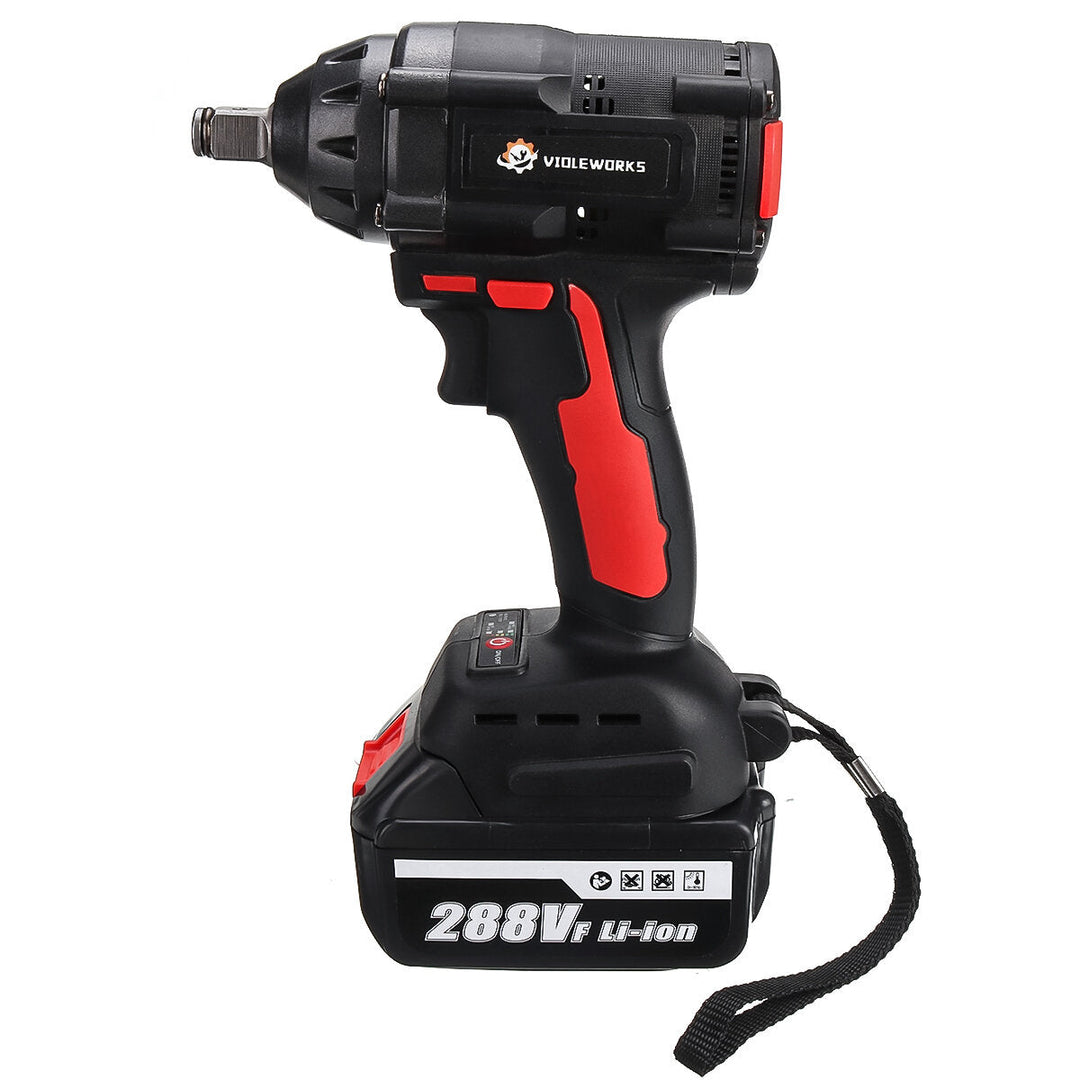 1,2" 520NM Max. Brushless Impact Wrench Motor Electric Wrench With,without Battery Image 2