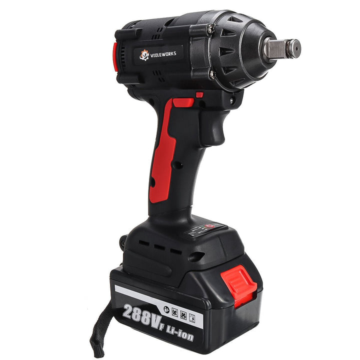 1,2" 520NM Max. Brushless Impact Wrench Motor Electric Wrench With,without Battery Image 3