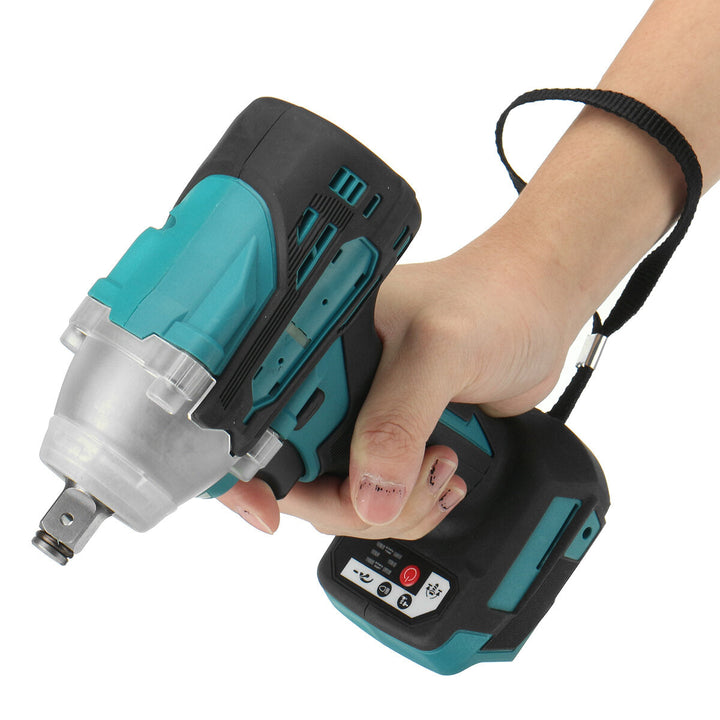 1,2" 620Nm Cordless Brushless Electric Impact Wrench For Makita 18V Battery Image 4