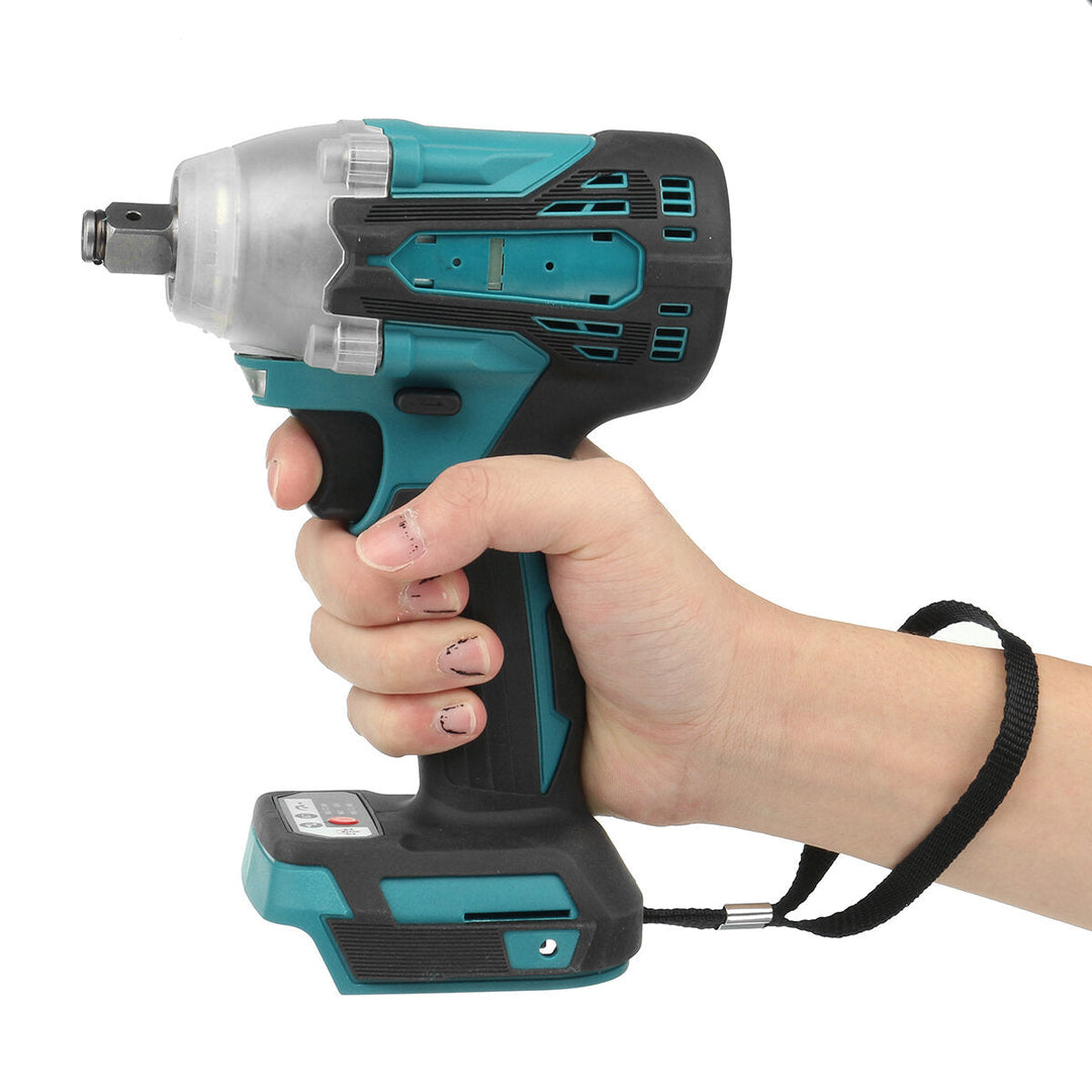 1,2" 620Nm Cordless Brushless Electric Impact Wrench For Makita 18V Battery Image 9