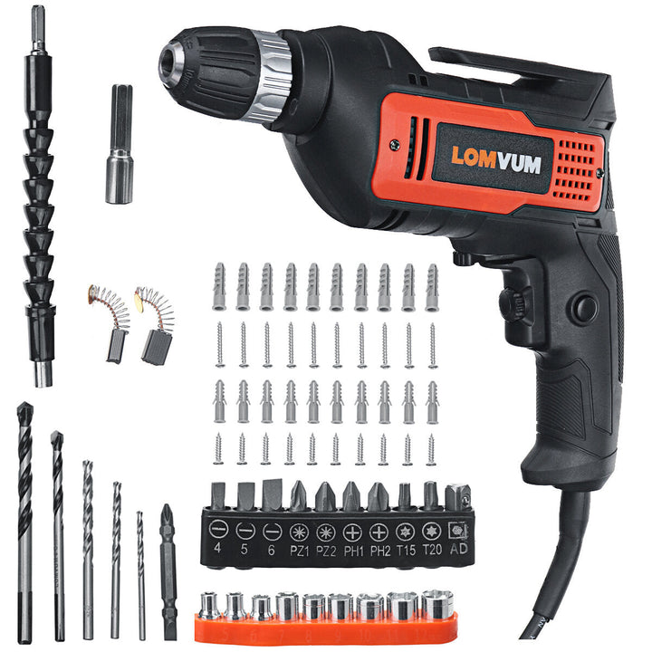 0-2500R,MIN 220V Multi Functional Electric Hand Drill Driver High Power Household Industrial Grade Drill Electric Image 10