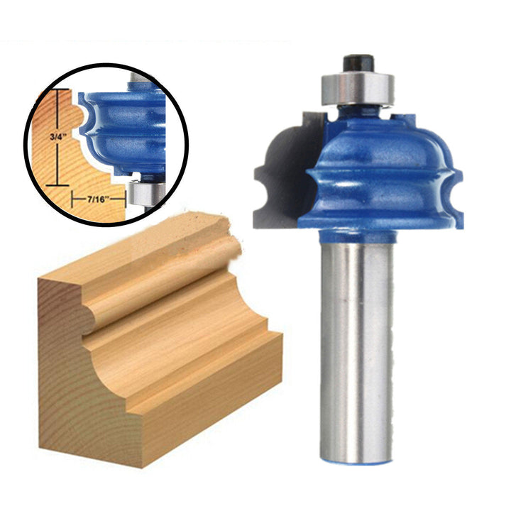 1,2 Inch Shank Rail And Stile Router Bit Woodworking Chisel Cutter Image 1