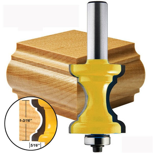 1,2 Inch Shank Router Bit Woodworking Cutter Image 2