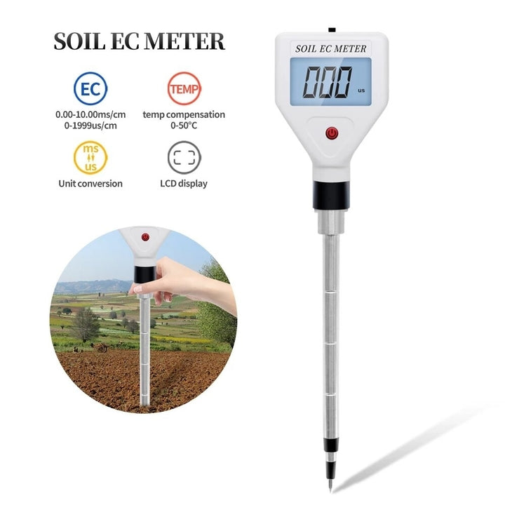 0-1999us,cm Portable Electronic EC Soil Meter EC Value Measurement Tester for Indoor Plant Flower Maintenance Image 7