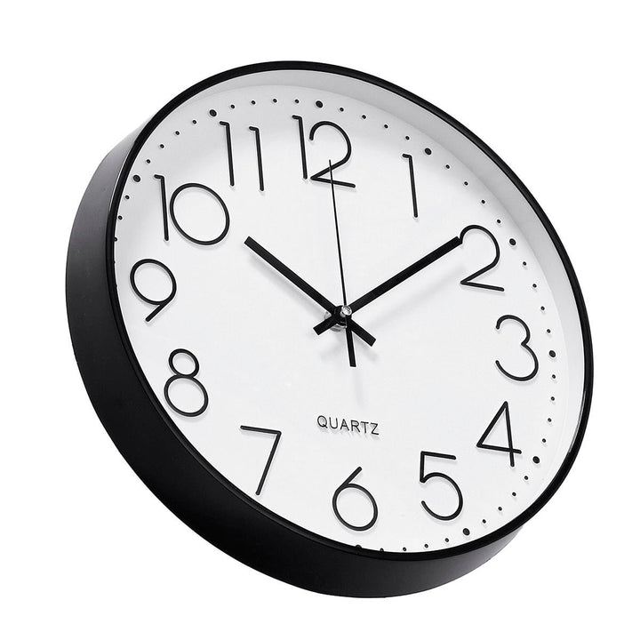 12 Inches 30CM Wall Clock Living Room Non Ticking Modern Big Office 4-Types Image 7