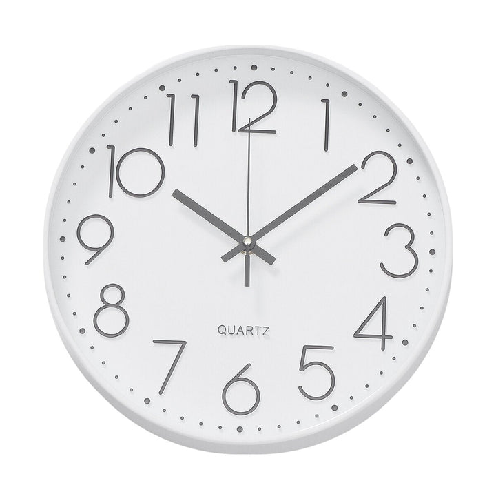 12 Inches 30CM Wall Clock Living Room Non Ticking Modern Big Office 4-Types Image 10