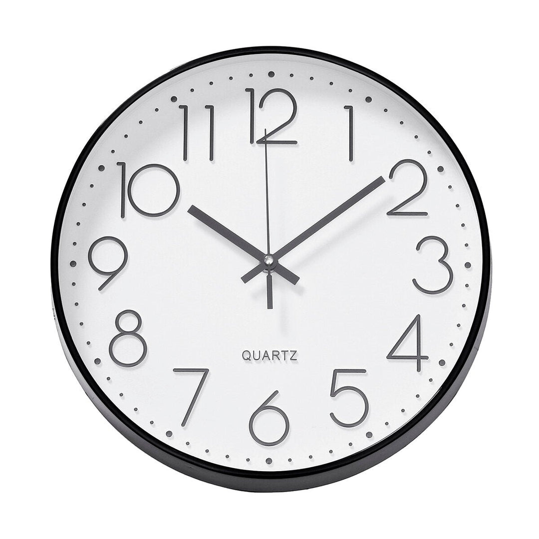 12 Inches 30CM Wall Clock Living Room Non Ticking Modern Big Office 4-Types Image 11