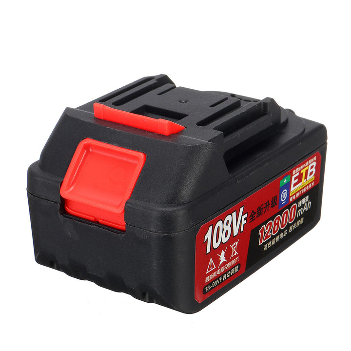 108VF 12800mAh Lithium-Ion Battery Electric Cordless Impact Wrench Drill Driver Kit Image 3