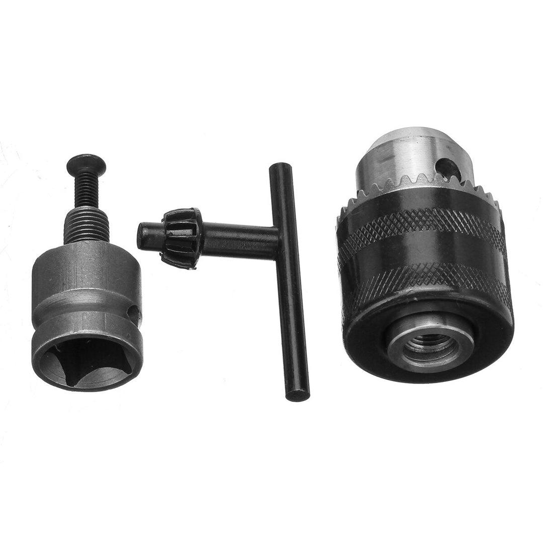 10mm Drill Chuck Drill Adapter 1,2 Inch Changed Impact Wrench Into Eletric Drill Image 2