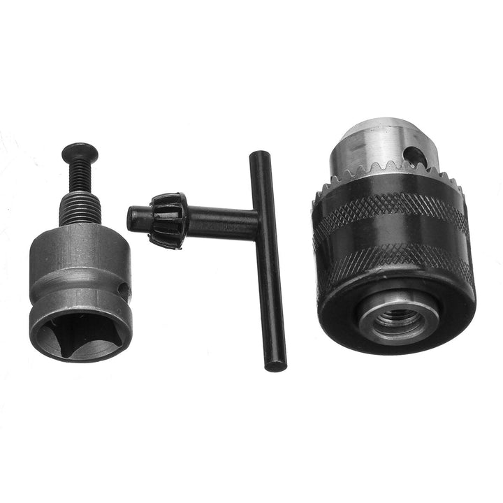 10mm Drill Chuck Drill Adapter 1,2 Inch Changed Impact Wrench Into Eletric Drill Image 2