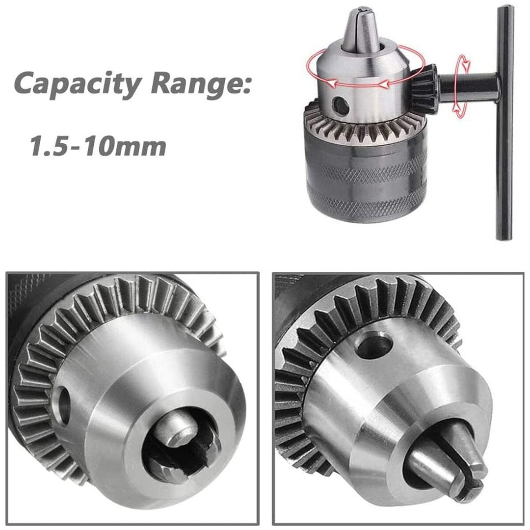 10mm Drill Chuck Drill Adapter 1,2 Inch Changed Impact Wrench Into Eletric Drill Image 3