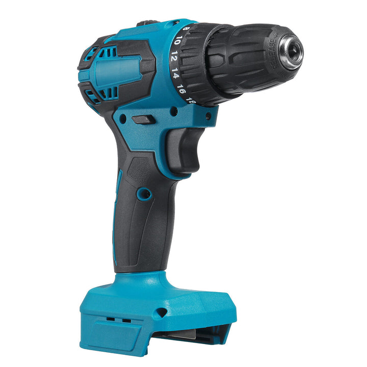 10mm Rechargable Electric Drill Screwdriver 1350RPM 2 Speed Impact Hand Drill Fit Makita Battery Image 3