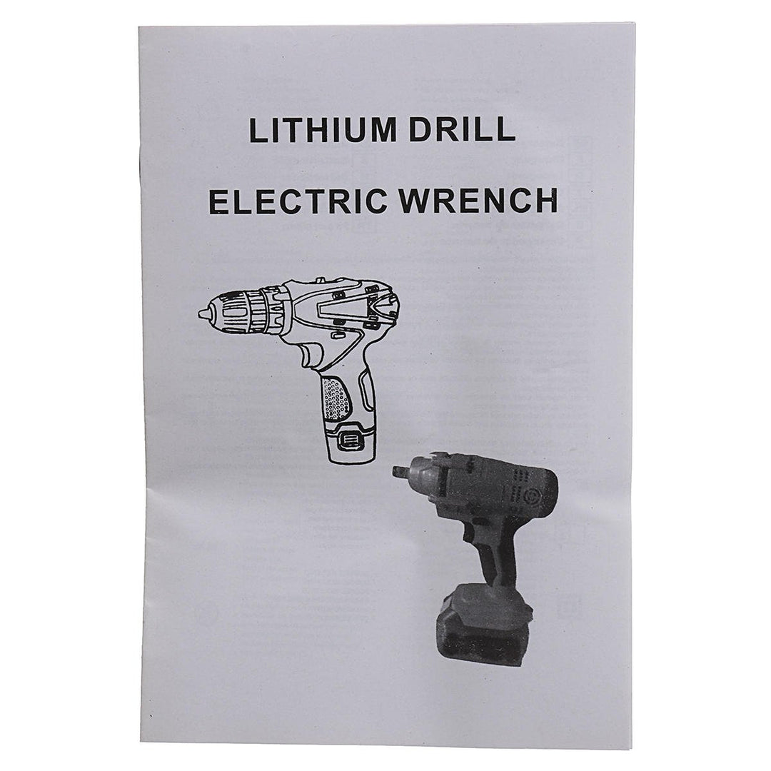 110V-220V Electric Screwdriver Lithium Power Driver Drill 23 N,M Diameter 6mm EU Plug Image 8