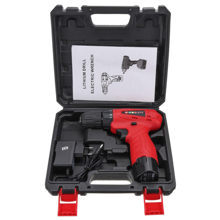 110V-220V Electric Screwdriver Lithium Power Driver Drill 23 N,M Diameter 6mm EU Plug Image 9