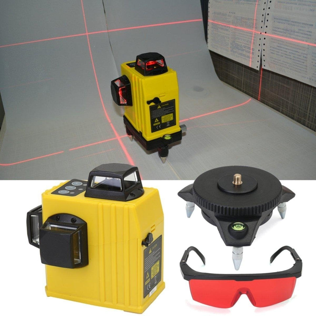 12 Line 3D 360 Infrared Laser Level Self Leveling Vertical and Horizontal Level Cross Image 3