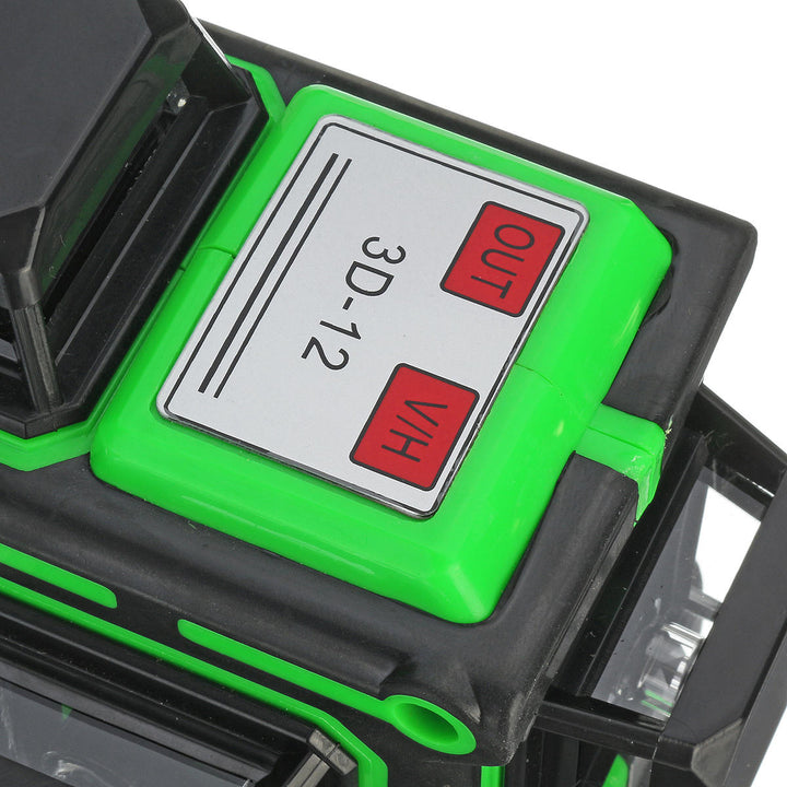 12 Lines Green 3D Laser Level Auto 360 Degree Waterproof Self-Leveling Measure Image 6