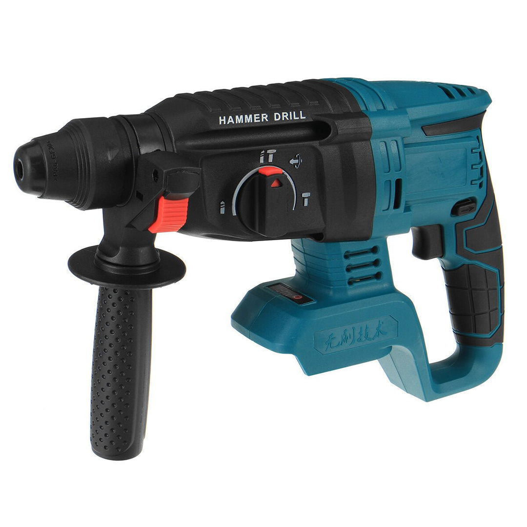 1100W Electric Hammer Cordless Handheld Brushless Impact Hammer Drill For 18V Makita Battery Image 3