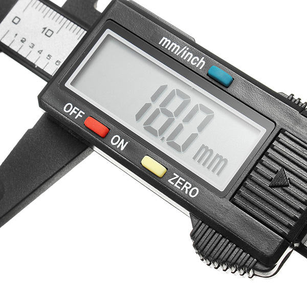 150mm 6 inch LCD Digital Electronic Vernier Caliper Gauge Micrometer Measuring Tool Caliper Ruler Image 4