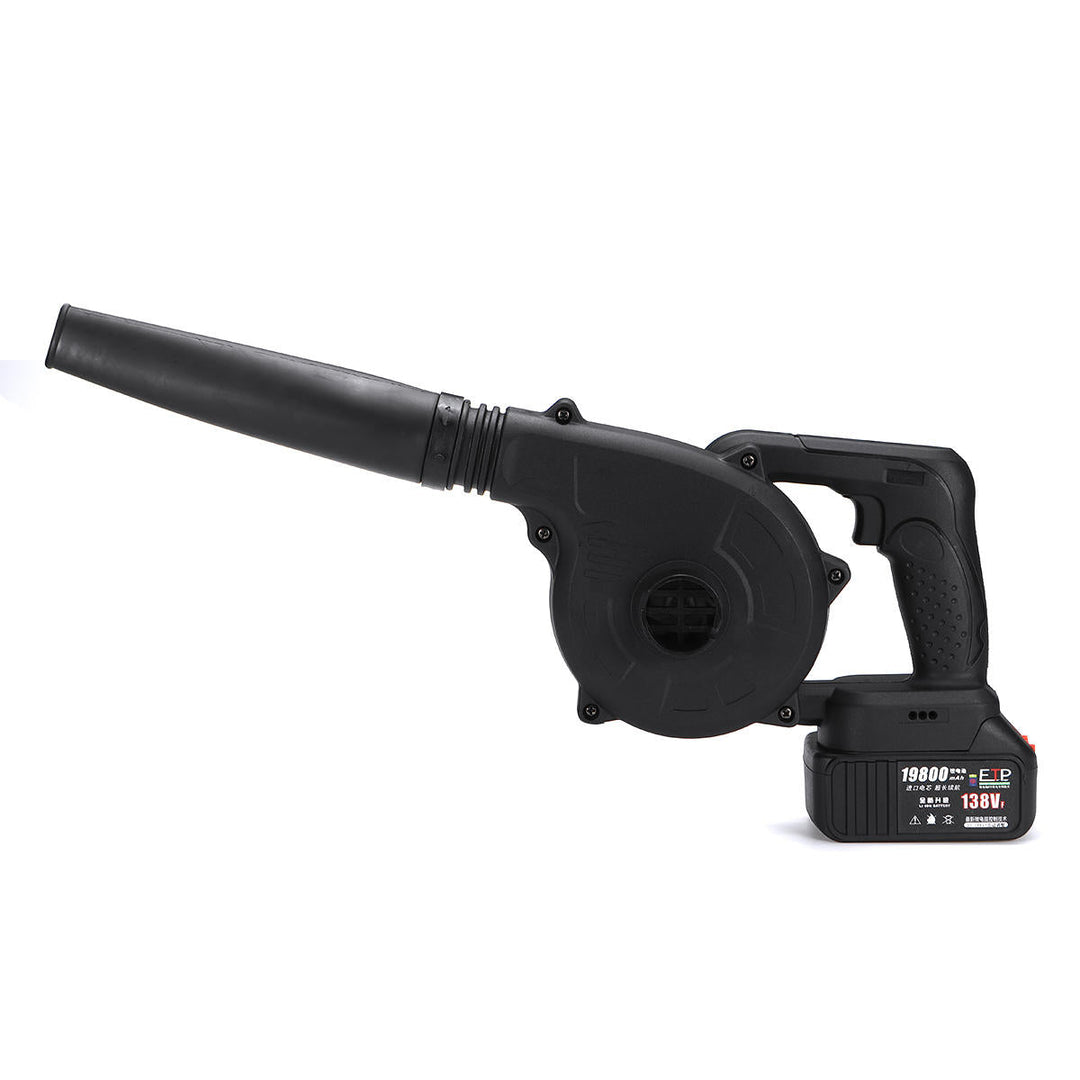 128VF 19800mAh 220V Electric Cordless Blower Stepless Speed Change Lithium Battery Sucking Dual-use Dust Computer Image 3