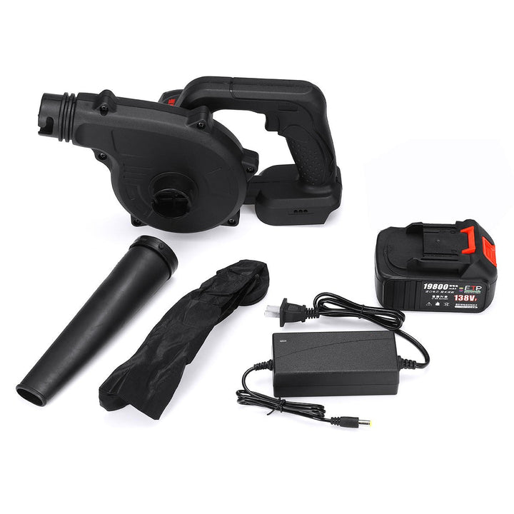 128VF 19800mAh 220V Electric Cordless Blower Stepless Speed Change Lithium Battery Sucking Dual-use Dust Computer Image 8