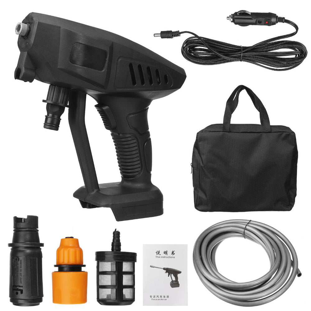 12V High Pressure Washer Car Cleaner Washing Machine Water Spray Guns W, Car Lighter Cable Image 2