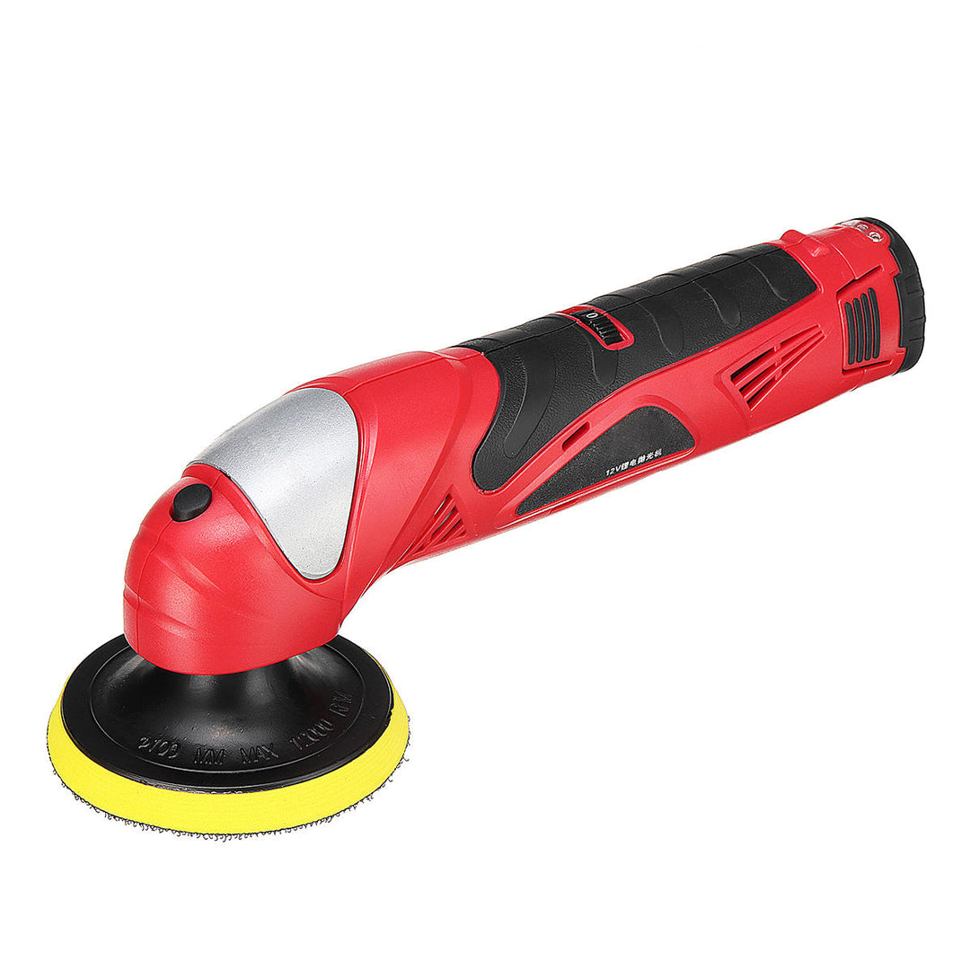 12V Li-ion Battery Compact Polisher Cordless Electric Polisher Waxing Polishing Machine Image 3