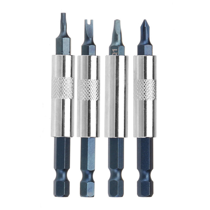 17 In 1 Screwdriver Bit Set Alloy Steel 1,4 Inch Hex Shank Screwdriver Image 5