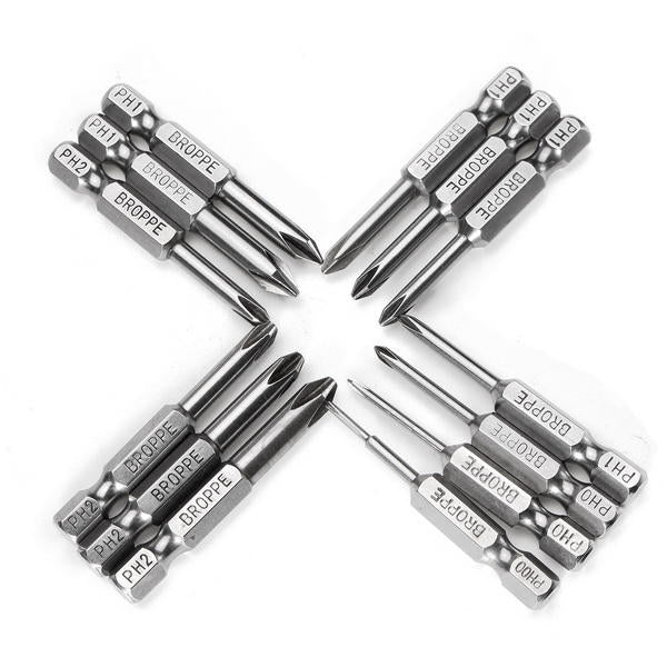 13pcs 50mm Magnetic Long Hex Shank Cross Head Screwdriver Bits Image 6