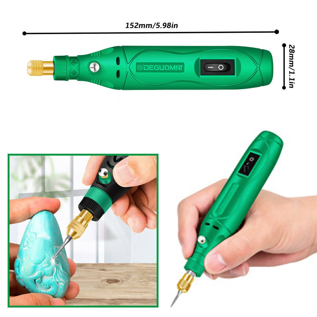 14000r,min Electric Grinding Pen Kit Portable Sanding Grinding Polishing Engraving Tool For Wood Stainless Steel Stone Image 3