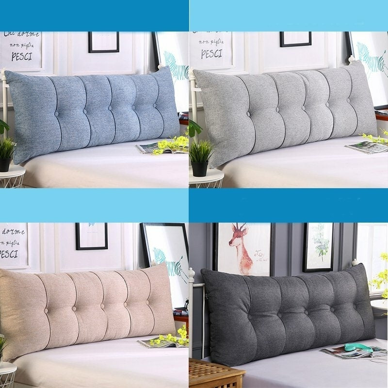 150x60x20cm Cushion Long Cushion Backrest Pillows Bed Cotton Pillow Soft Cushion Image 2