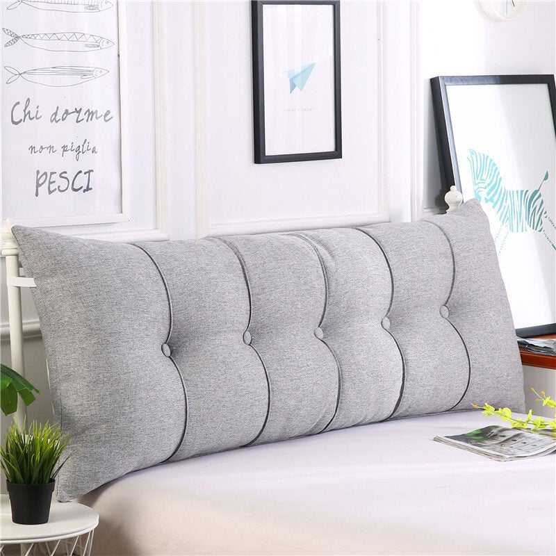 150x60x20cm Cushion Long Cushion Backrest Pillows Bed Cotton Pillow Soft Cushion Image 1