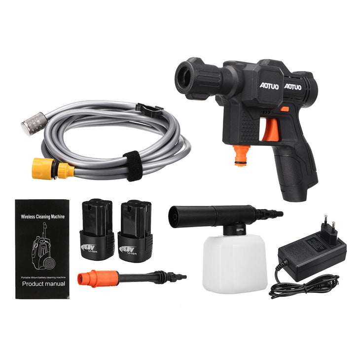 16.8V 500W Cordless High Pressure Washer Car Washing Machine Sprayer Guns Water Cleaner Image 2