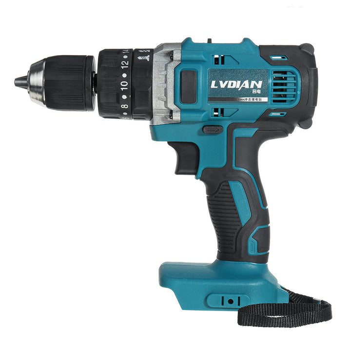 18V 3 In 1 Cordless Impact Drill 2 Speed Rechargable Electric Screwdriver Drill Li-Ion Battery Image 2