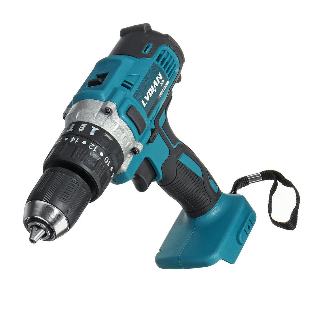 18V 3 In 1 Cordless Impact Drill 2 Speed Rechargable Electric Screwdriver Drill Li-Ion Battery Image 3