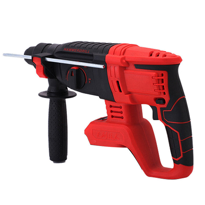 18V 3 in 1 Electric Rotary Hammer Drill Cordless Brushless Electric Hammer Drill With Auxiliary Handle Image 1