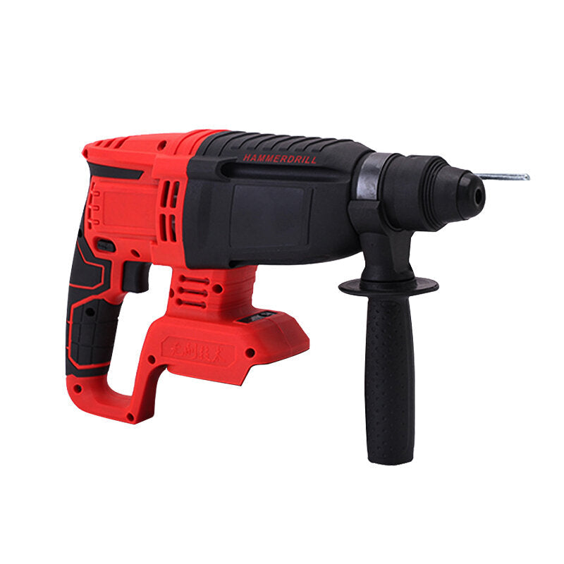 18V 3 in 1 Electric Rotary Hammer Drill Cordless Brushless Electric Hammer Drill With Auxiliary Handle Image 3